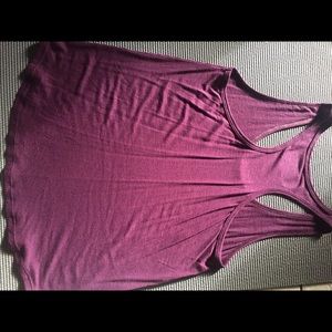Purple tank top